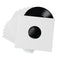 50 - Pack White Paper Vinyl Record Inner Sleeves 12-Inch LP Album